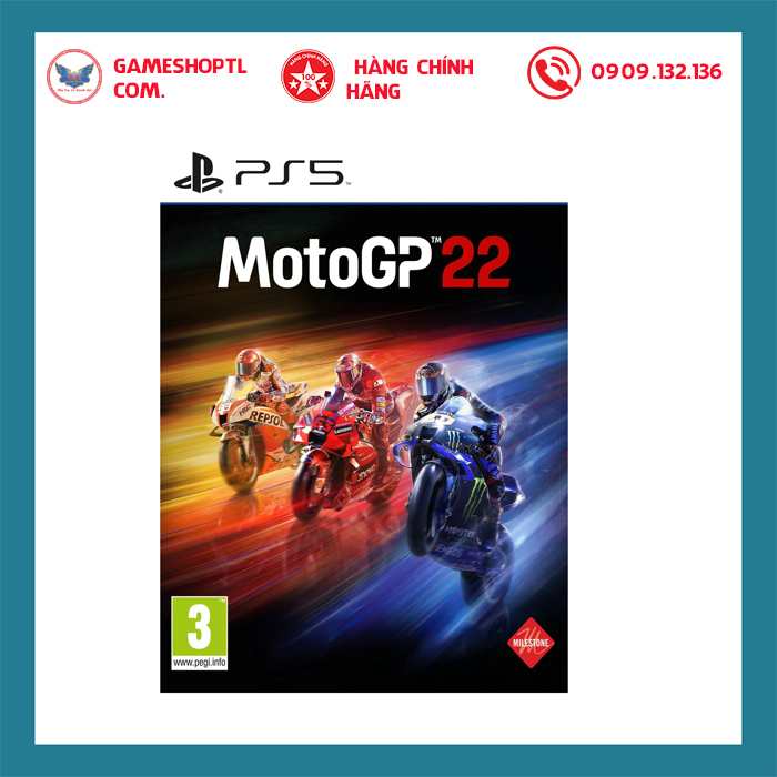 Đĩa Game MotoGP 22 Cho Máy Playstation 5