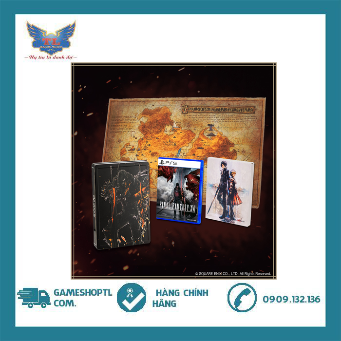 Đĩa Game  Final Fantasy XVI Deluxe - ECAS-00053