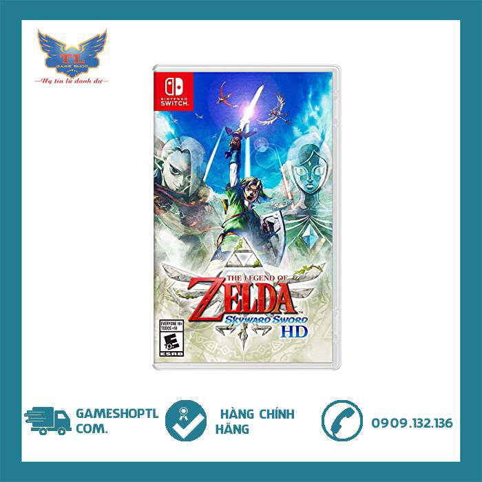 Đĩa Game The Legend of Zelda: Skyward Sword HĐ - Hệ Usa