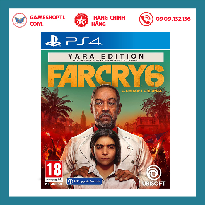 Đĩa Game Far Cry 6 [Yara Edition] Cho Máy Playstation 4