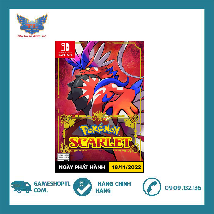 Game Pokemon Scarlet Cho Máy Nintendo Switch