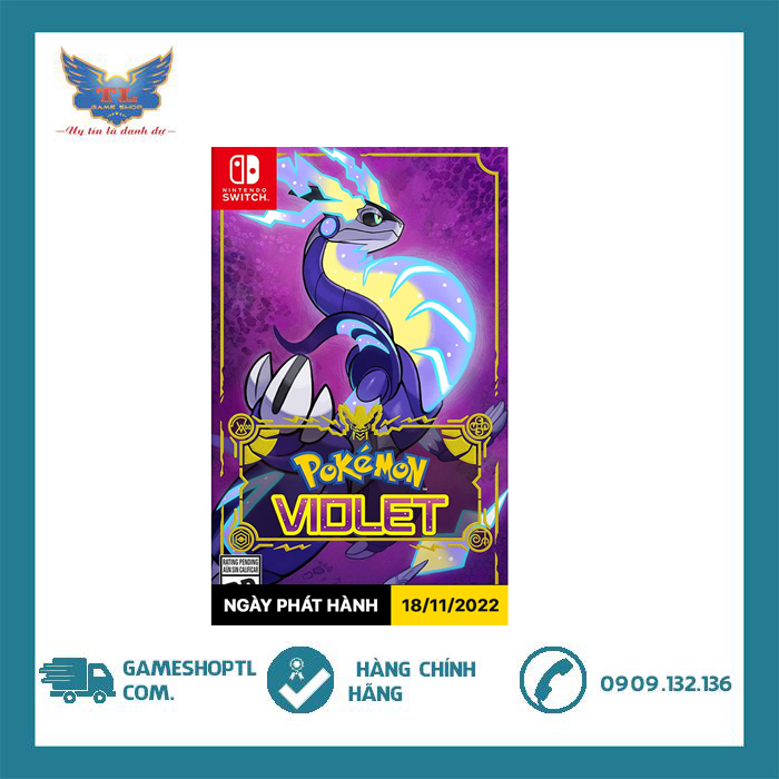 Game Pokemon Violet - Cho Máy Nintendo Switch 