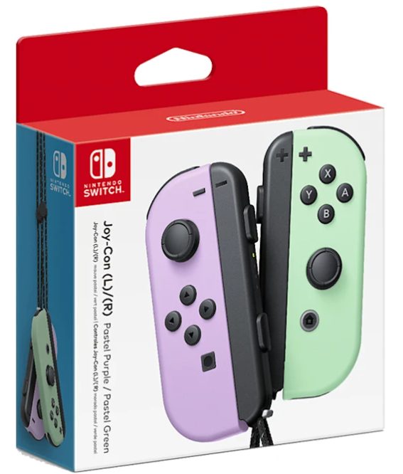 Tay Cầm Joy-Cons Nintendo Switch - Pastel Purple / Pastel Green