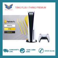 Máy Chơi Game Playstation PS5 Standard (Ô Đĩa) Kèm Gói Plus 1 Tháng Premium - Nhập Khẩu