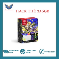 MÁY GAME NINTENDO SWITCH OLED SPLATOON 3 EDITION  HACK 256GB - Hack Chip HFWFLY V6 