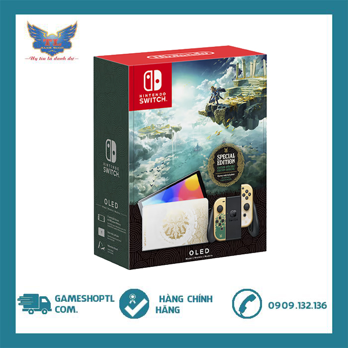 Máy chơi game Nintendo Switch OLED model - The Legend of Zelda: Tears of the Kingdom Edition