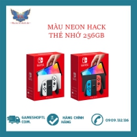 Máy Game Nintendo Switch Oled Hack 256gb Màu Neon - Hack Chip HFWFLY V6 
