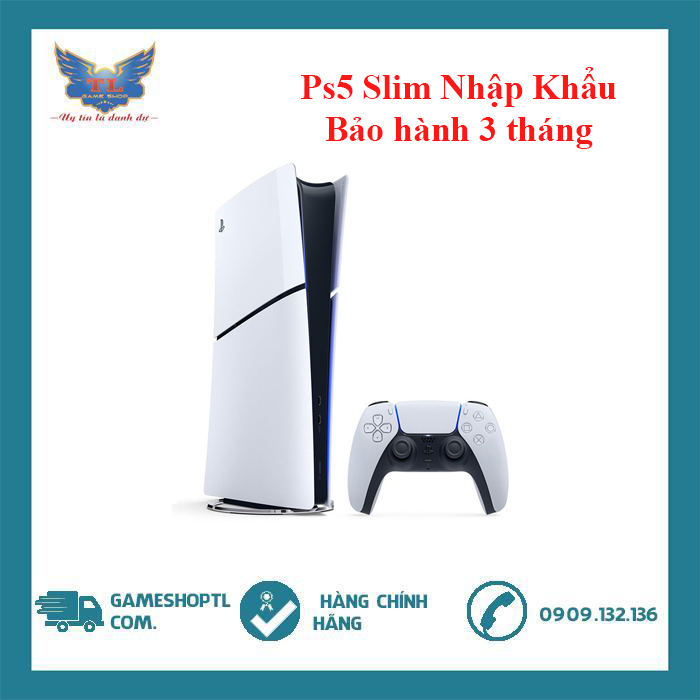 Máy PS5 Slim Standard - Hàng chính hãng
