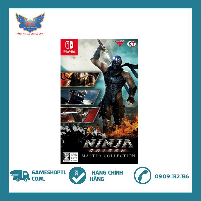 Đĩa Game Ninja Gaiden: Master Collection Cho Nintendo Switch