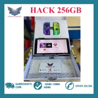 Máy game Nintendo Switch Oled Splatoon 3 Hack 256gb - Đã Qua Sử Dụng