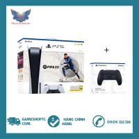 Máy chơi game PS5 bundle FIFA 2023 kèm thêm tay PS5 đen- Chính hãng sony việt nam 