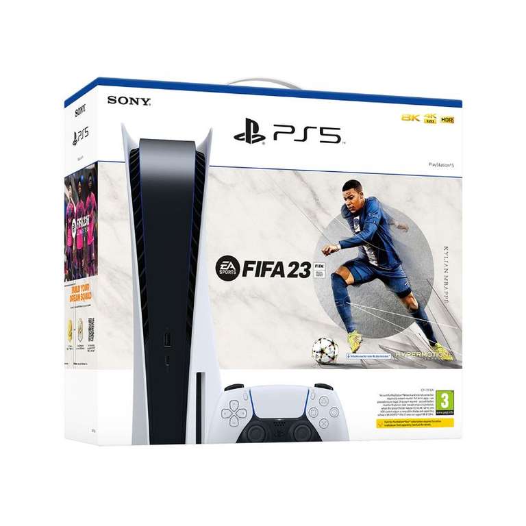 Máy PS5 bundle FIFA 2023 kèm thêm tay PS5 Red - Chính hãng sony việt nam 