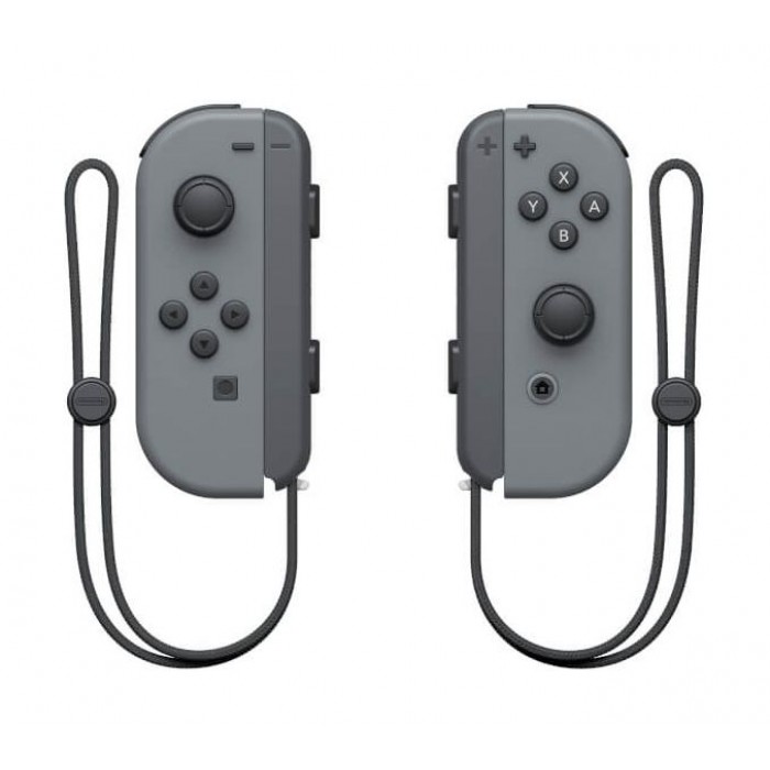 Tay Cầm Nintendo Switch Joy-Con Neon Xanh / Neon Vàng khi lắp strap vào trông khá đẹp mắt