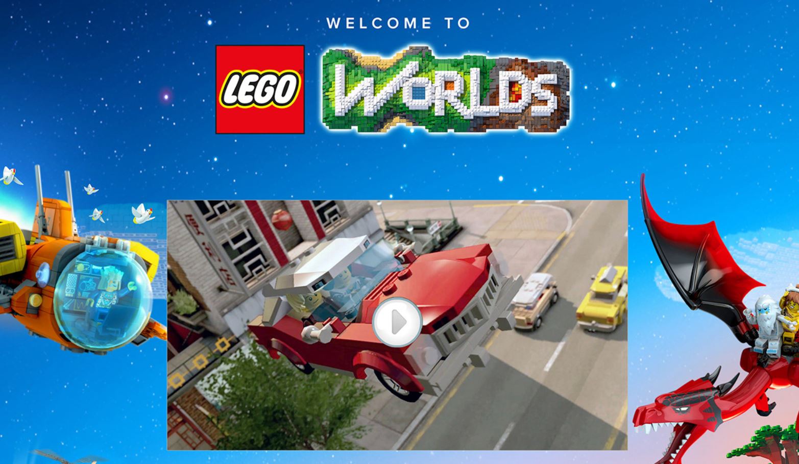 Đĩa Game Nintendo Switch Lego Worlds